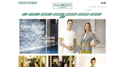 Desktop Screenshot of fashionizerspa.com