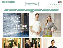Tablet Screenshot of fashionizerspa.com